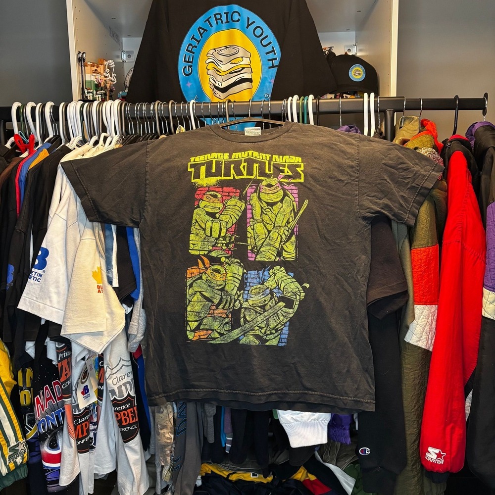 Teenage Mutant Ninja Turtles TMNT 2012 Nickelodeon Graphic Tee L
